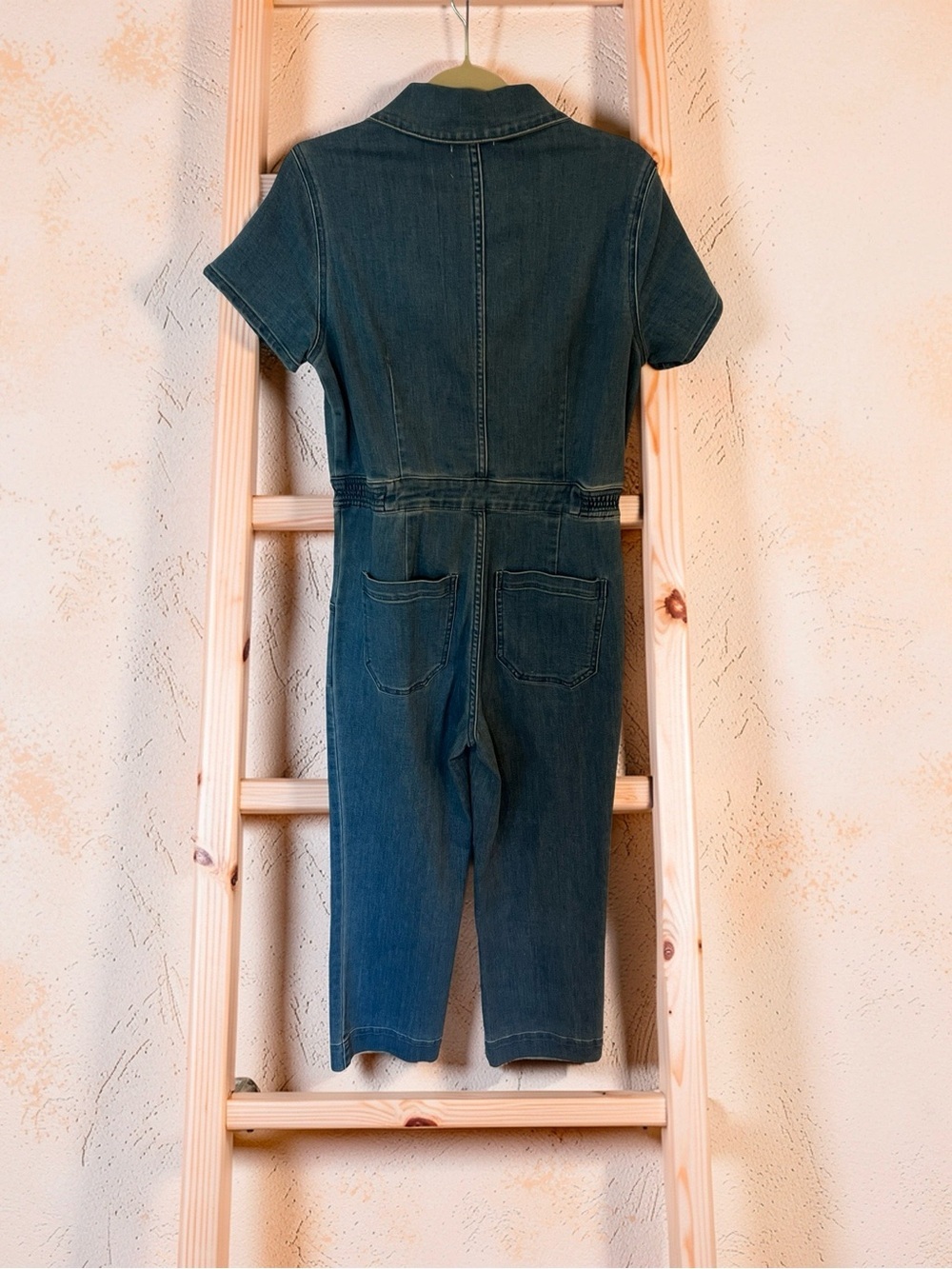 Show Me Your MuMu Emery Jumpsuit in French Blue. Size Large - Picture 5 of 11